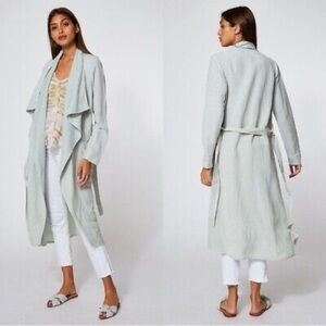 Light Blue Drape Cardigan